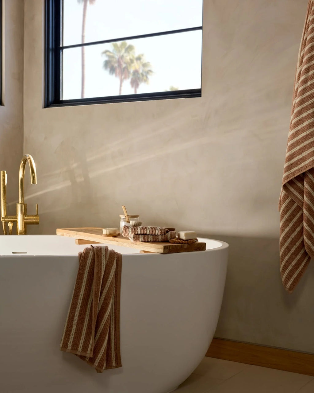 VELMORA® Organic Resort Stripe Towels 4