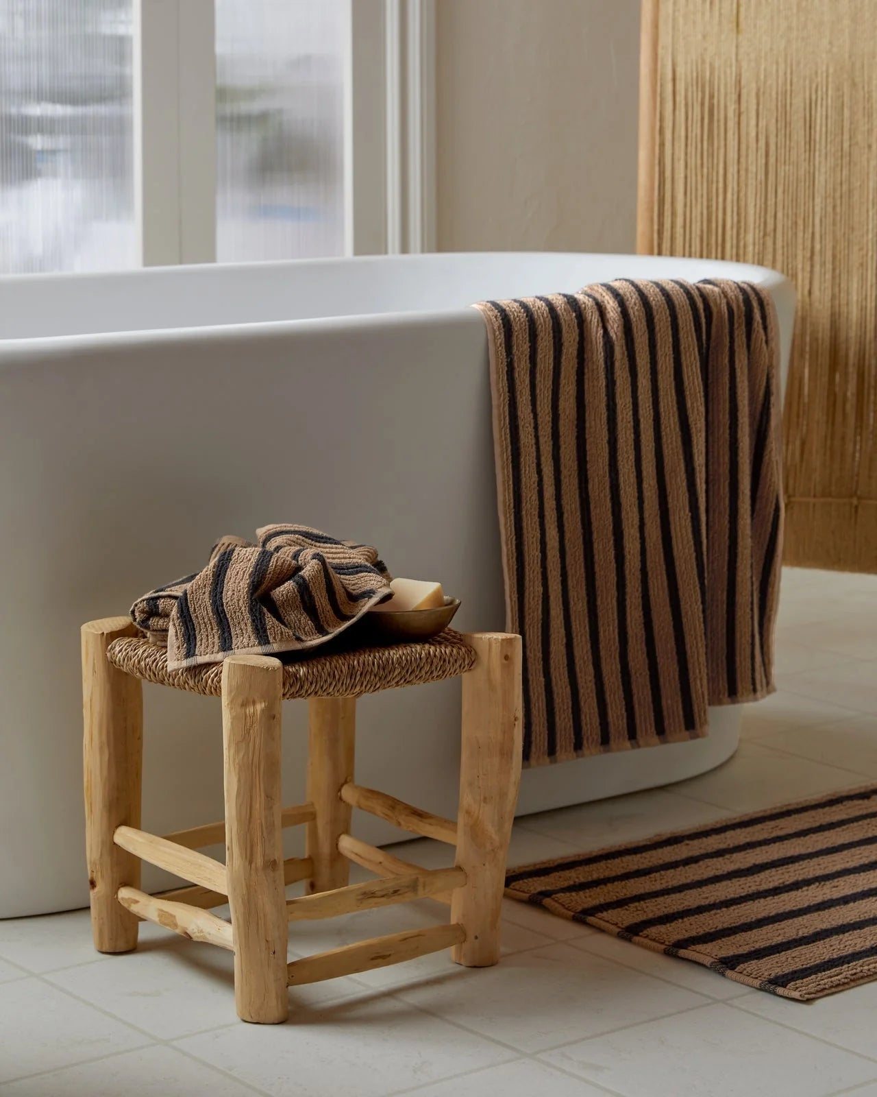 VELMORA® Organic Resort Stripe Towels 1
