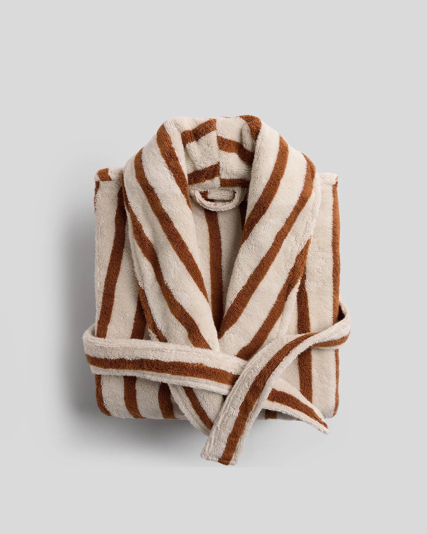 VELMORA® Terry Stripe Robe 1