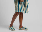 VELMORA® Terry Stripe Slippers 5